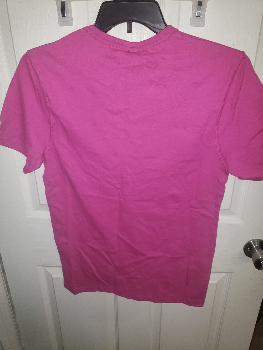 Sz S Champion Hot Pink Logo Crewneck Tee - Picture 3 of 3